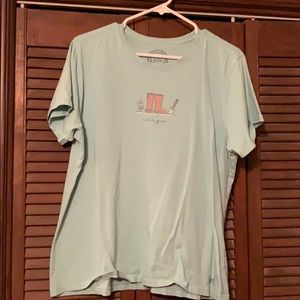 COPY - Life is Good gardening t-shirt